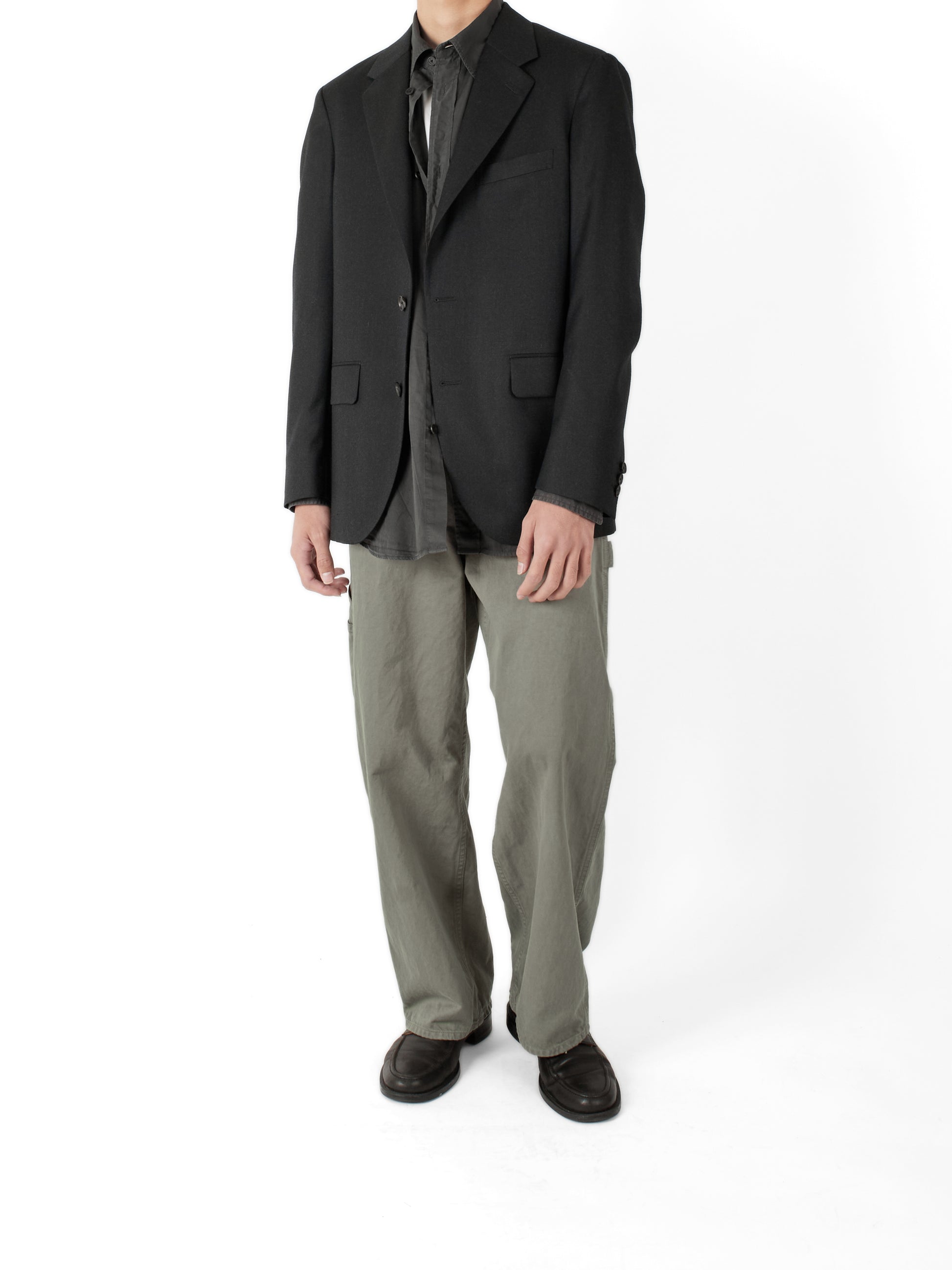 Model 174cm/60kg size M color TOP BLACK着用