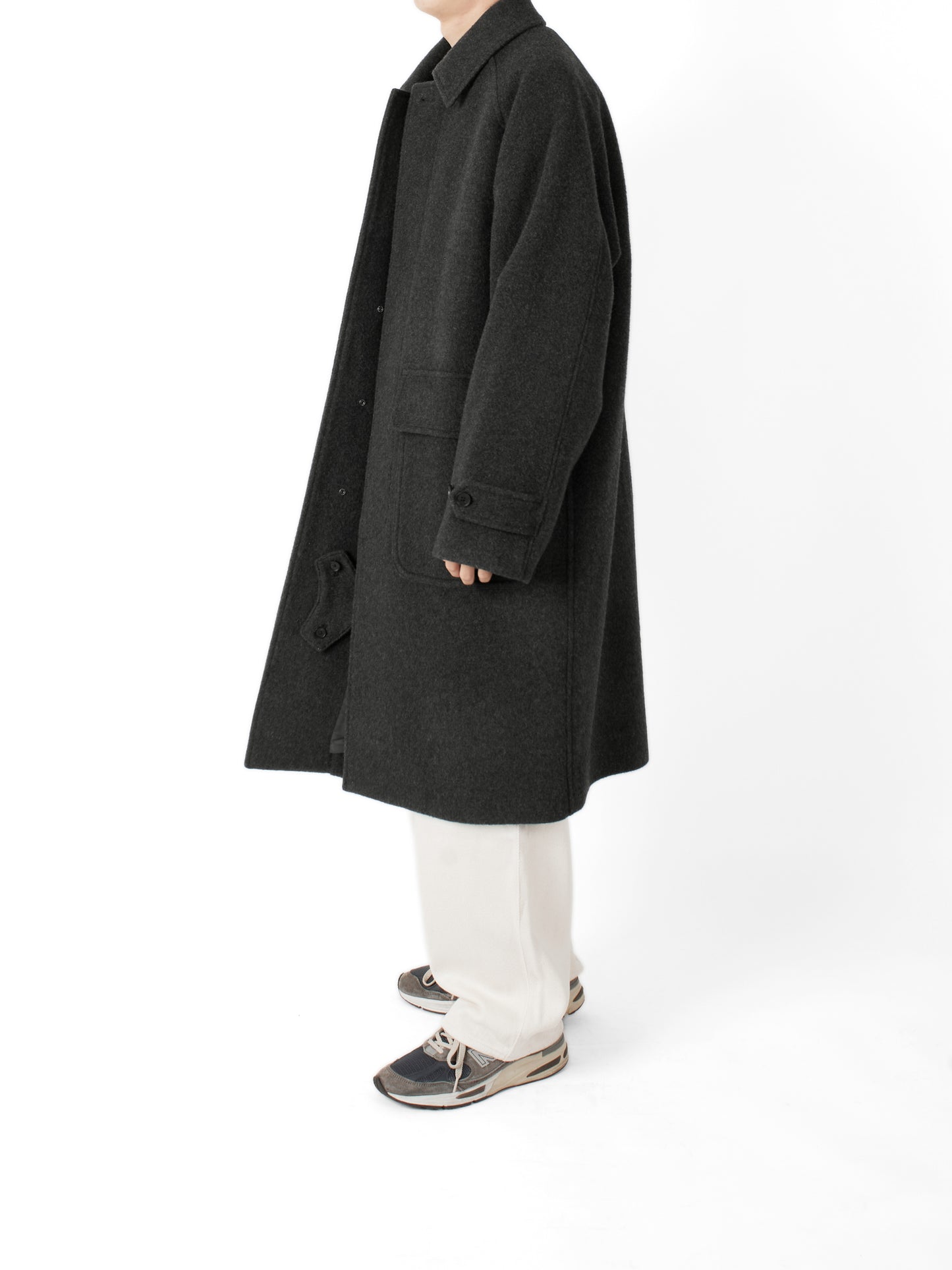 Model 165cm/53kg size S color WHITE着用