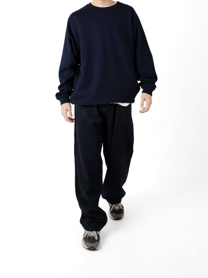 Model 165cm/53kg size S color DARK NAVY着用