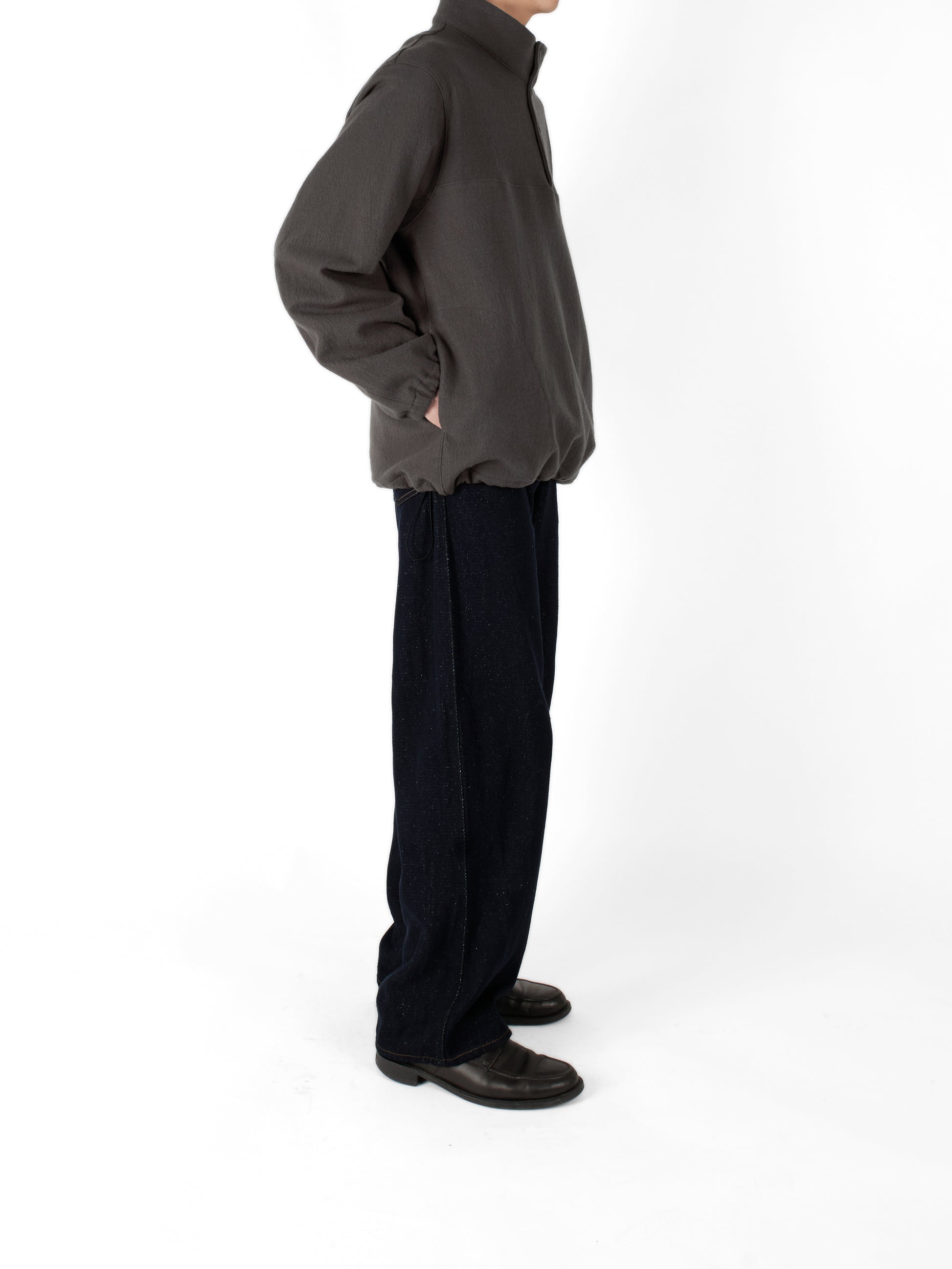 Model 176cm/62kg size M color GRAY着用