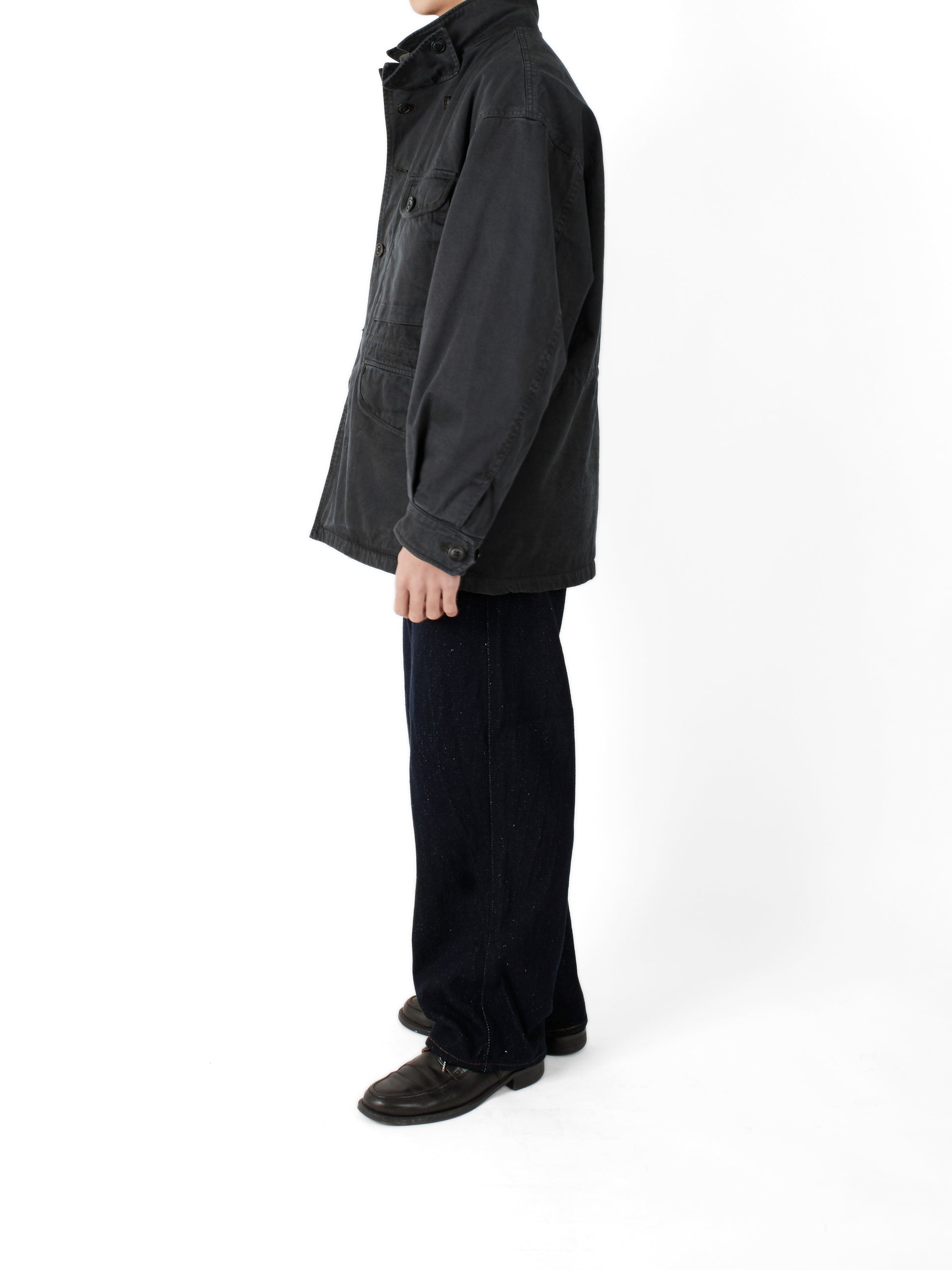 Model 174cm/60kg size M color DARK NAVY着用