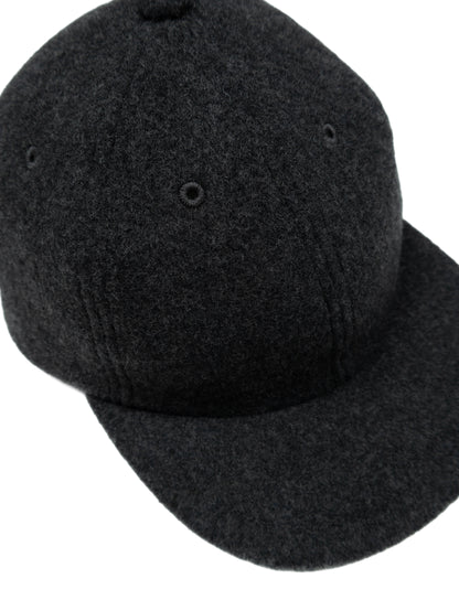 WOOL CASHMERE MOSSER BB CAP｜TOP BLACK