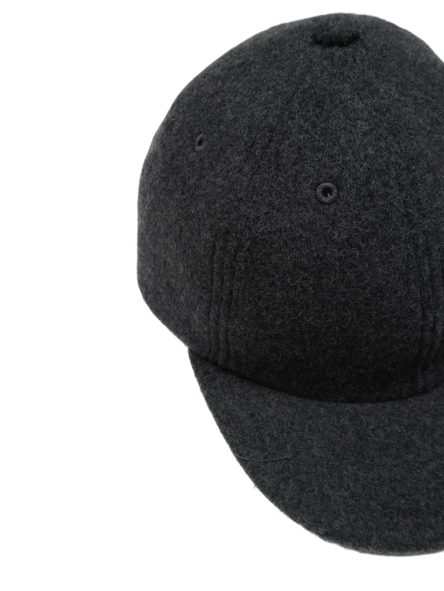 WOOL CASHMERE MOSSER BB CAP｜TOP BLACK