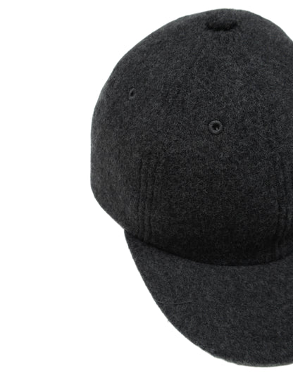 WOOL CASHMERE MOSSER BB CAP｜TOP BLACK