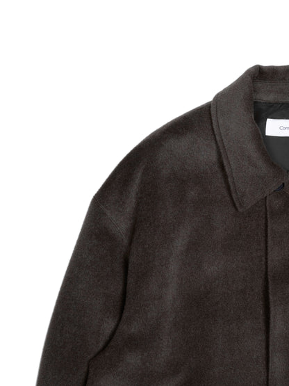 SURI ALPACA/WOOL/SILK BEAVER BLOUSON｜BROWN