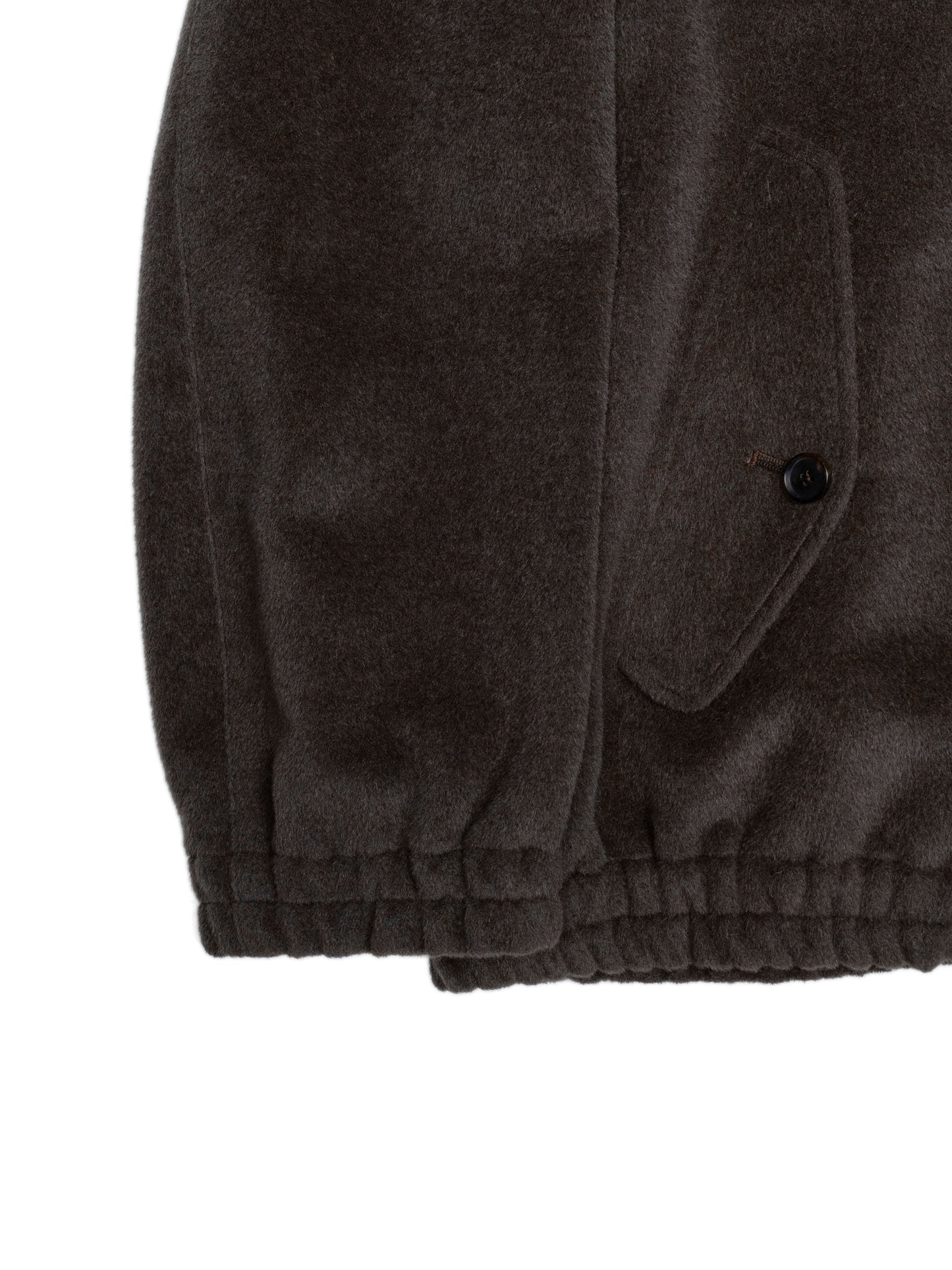 SURI ALPACA/WOOL/SILK BEAVER BLOUSON｜BROWN