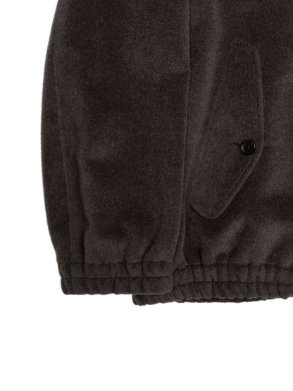 SURI ALPACA/WOOL/SILK BEAVER BLOUSON｜BROWN