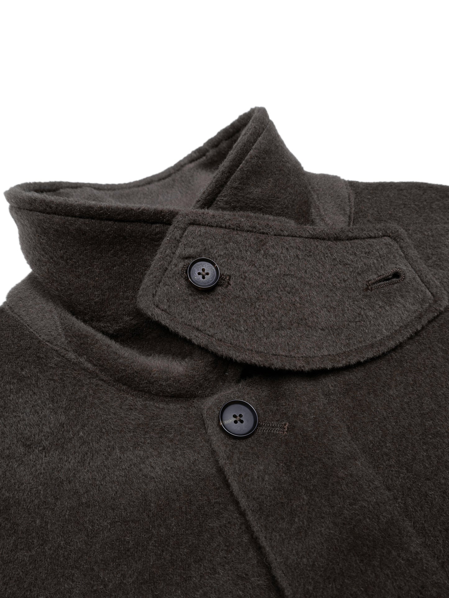 SURI ALPACA/WOOL/SILK BEAVER BLOUSON｜BROWN