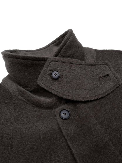 SURI ALPACA/WOOL/SILK BEAVER BLOUSON｜BROWN
