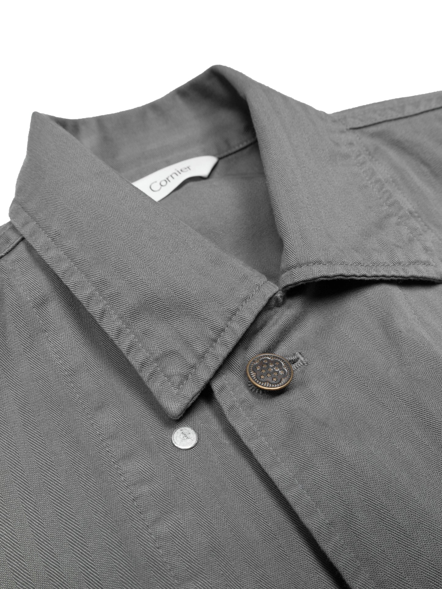 GARMENT DYED FINX COTTON M43-HBT JACKET｜GREIGE