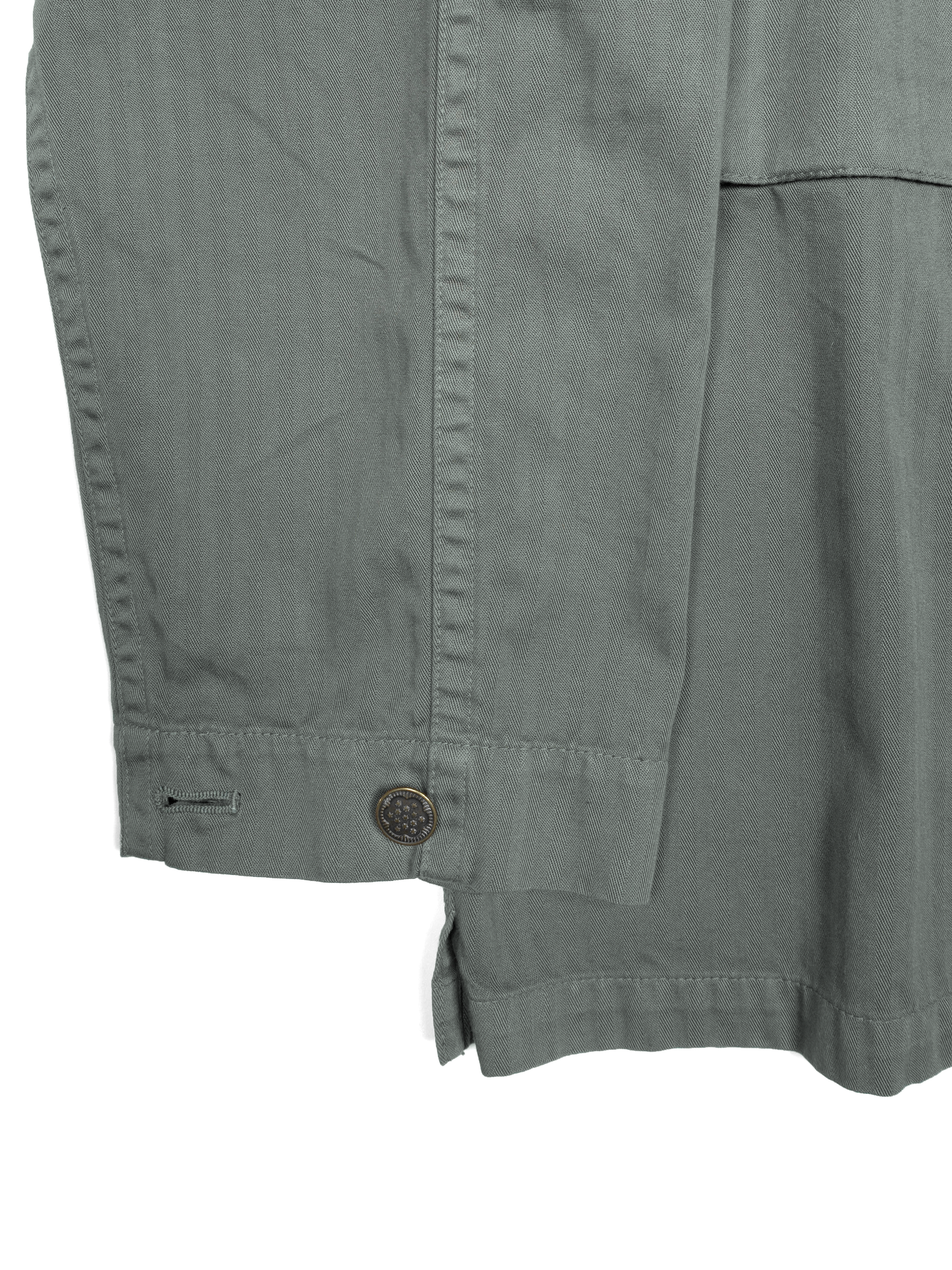 GARMENT DYED FINX COTTON M43-HBT JACKET｜FOG KHAKI