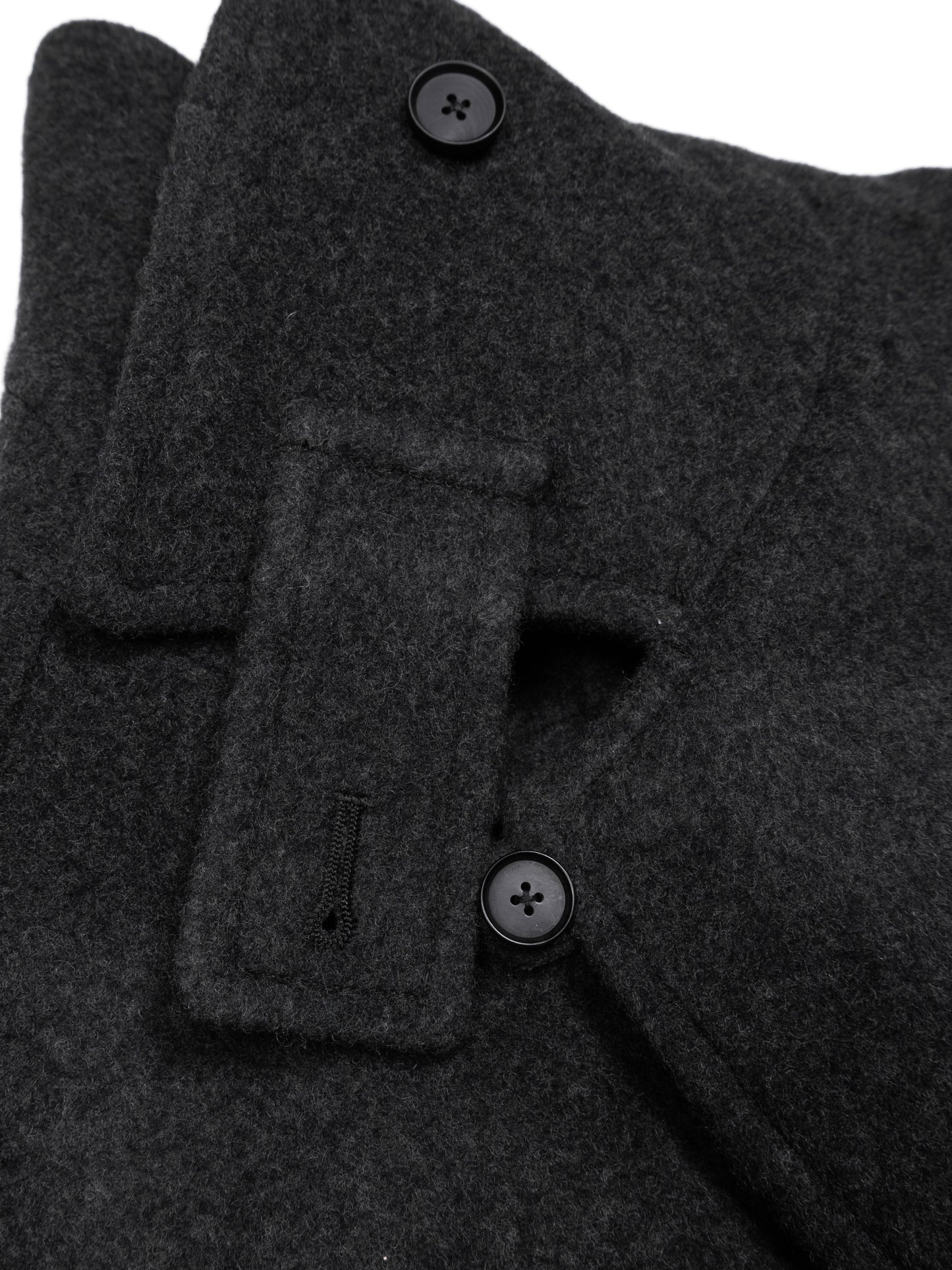 WOOL/CASHMERE MOSSER BALMACAAN COAT for WOMEN｜TOP BLACK