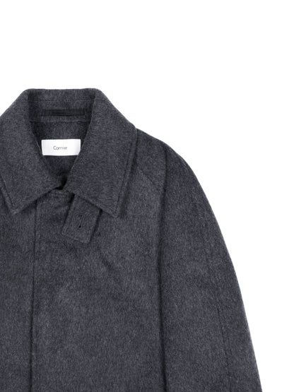 WOOL/CASHMERE MOSSER BALMACAAN COAT for WOMEN｜TOP GRAY