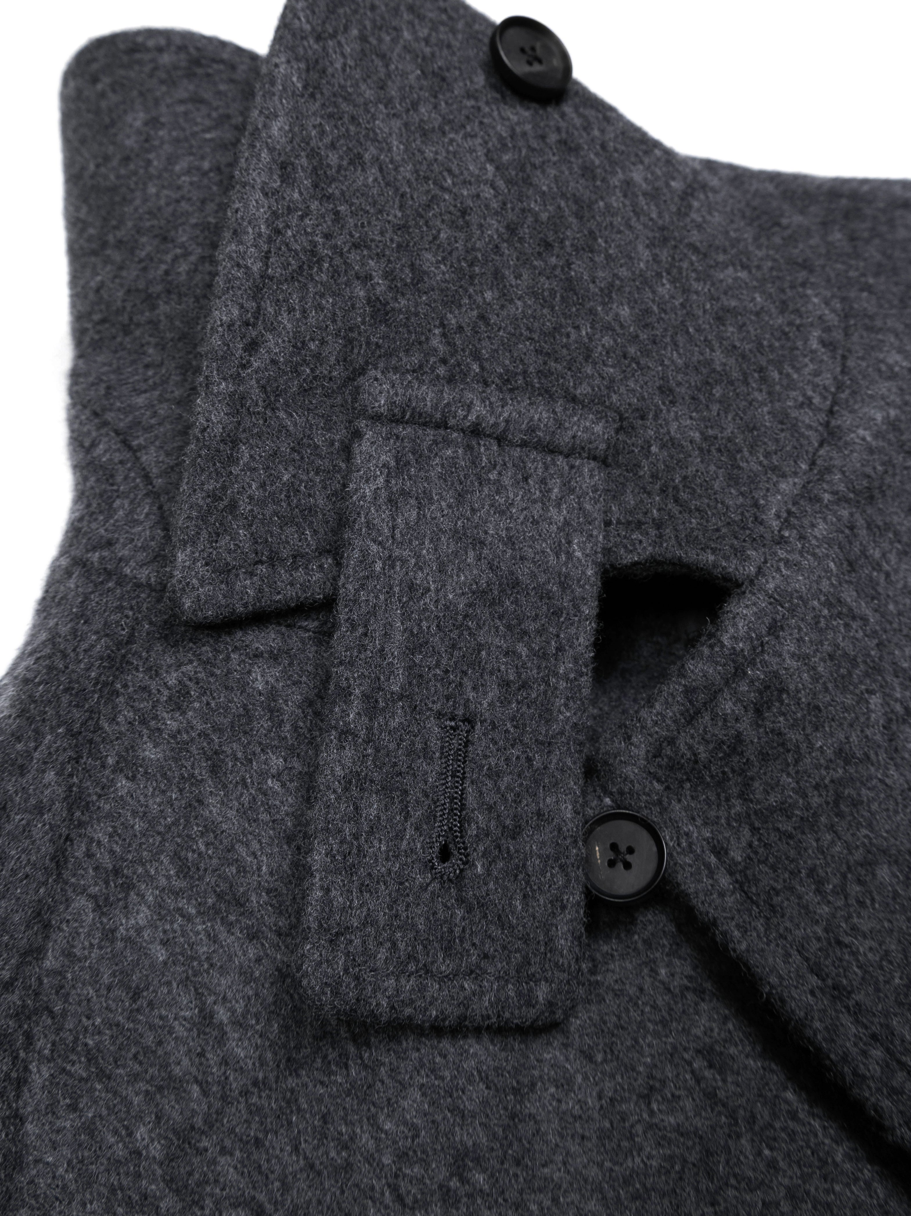 WOOL/CASHMERE MOSSER BALMACAAN COAT for WOMEN｜TOP GRAY – Cornier