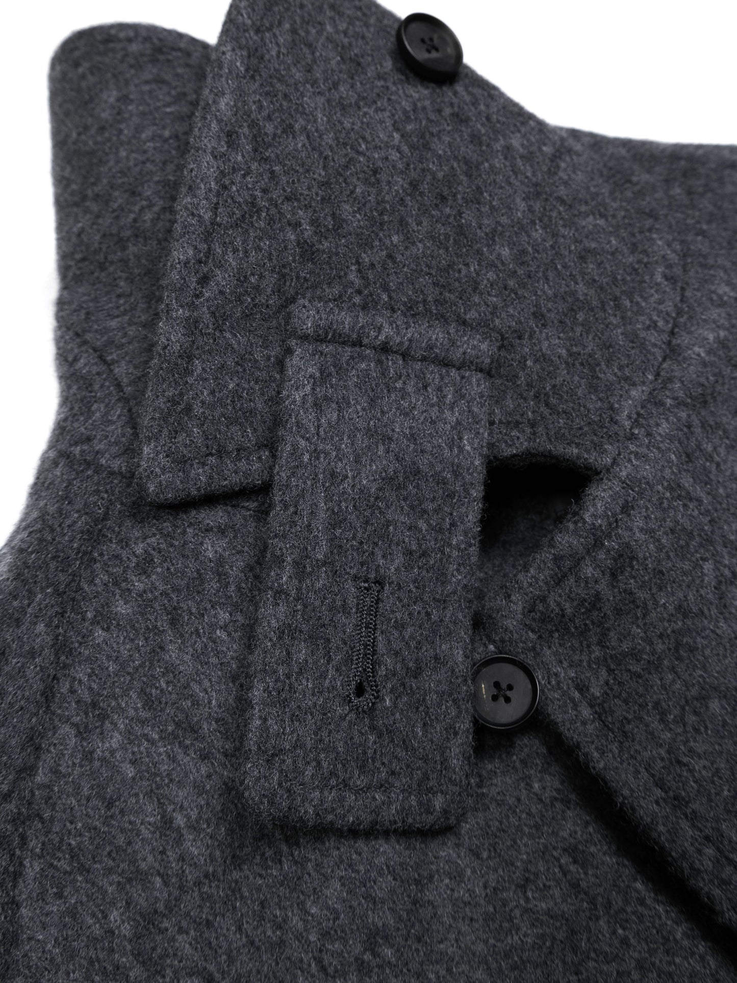 WOOL/CASHMERE MOSSER BALMACAAN COAT for WOMEN｜TOP GRAY