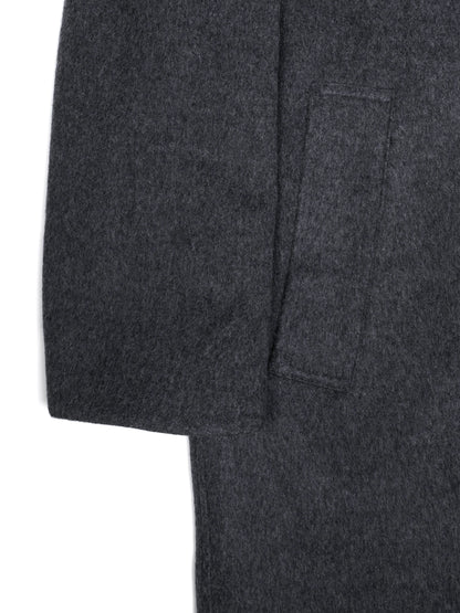 WOOL/CASHMERE MOSSER BALMACAAN COAT for WOMEN｜TOP GRAY