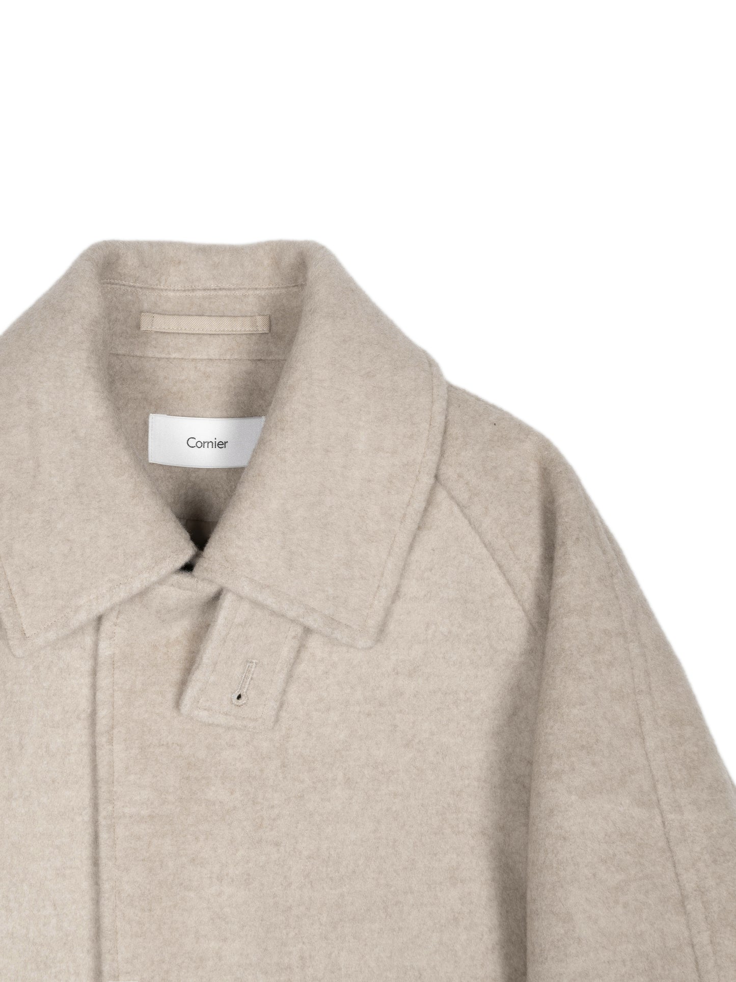 WOOL/CASHMERE MOSSER BALMACAAN COAT for WOMEN｜TOP BROWN