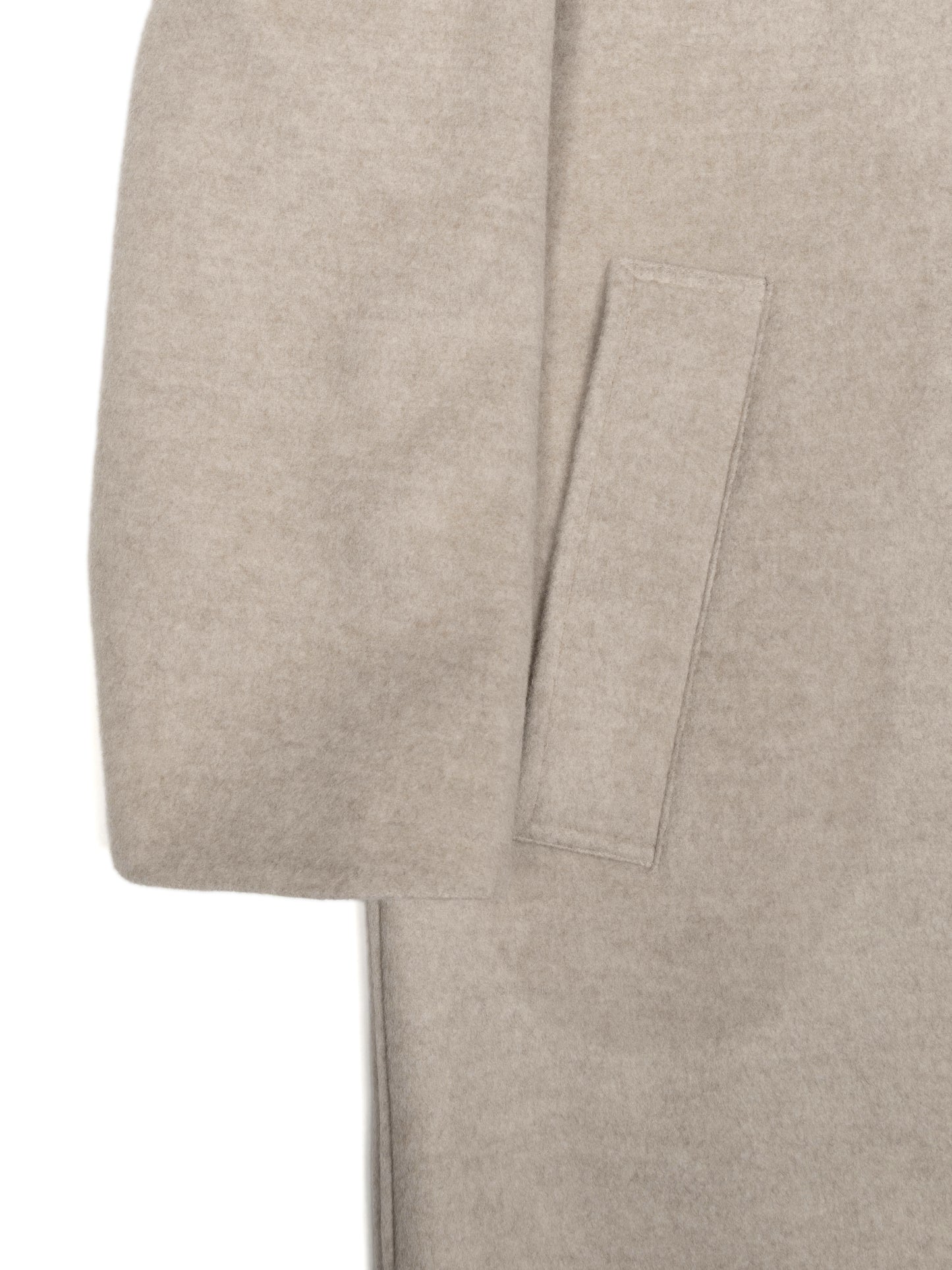 WOOL/CASHMERE MOSSER BALMACAAN COAT for WOMEN｜TOP BROWN