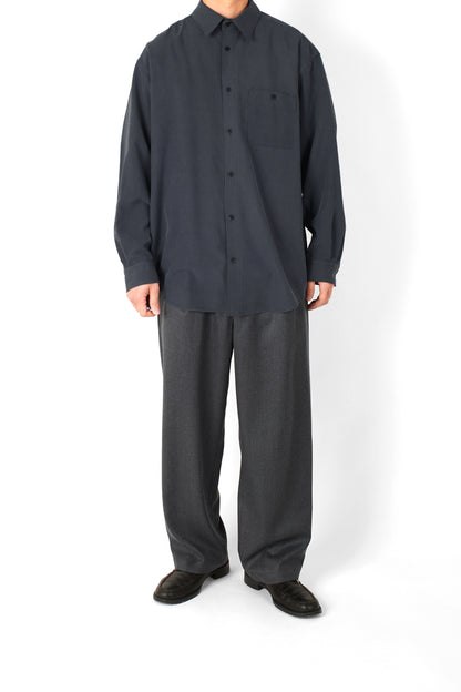 Model 176cm/62kg size M color NAVY CHECK着用