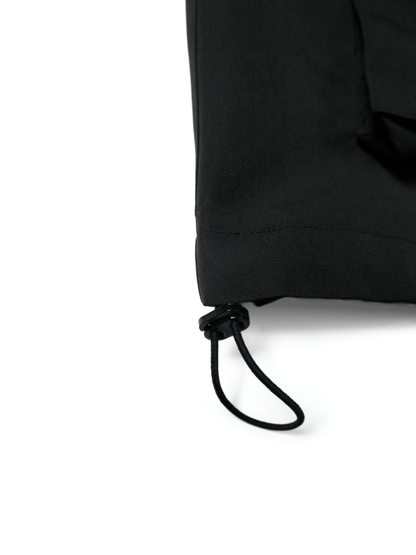 THE FINEST WOOL CANVAS BLOUSON｜BLACK