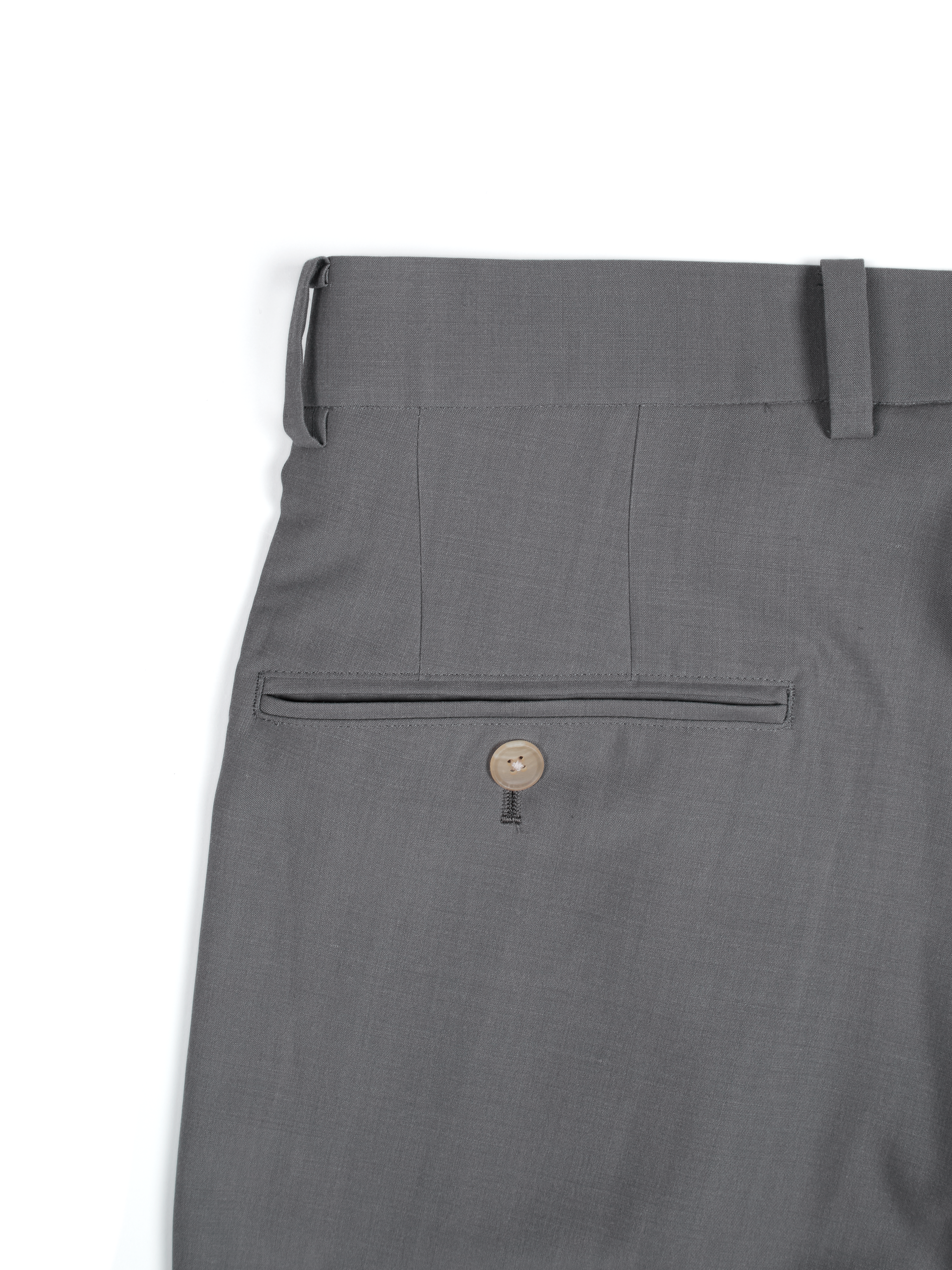 Super130's WORSTED WOOL TROPICAL SLACKS|LIGHT GRAY – Cornier Super130's WORSTED WOOL TROPICAL SLACKS|LIGHT GRAY – Cornier