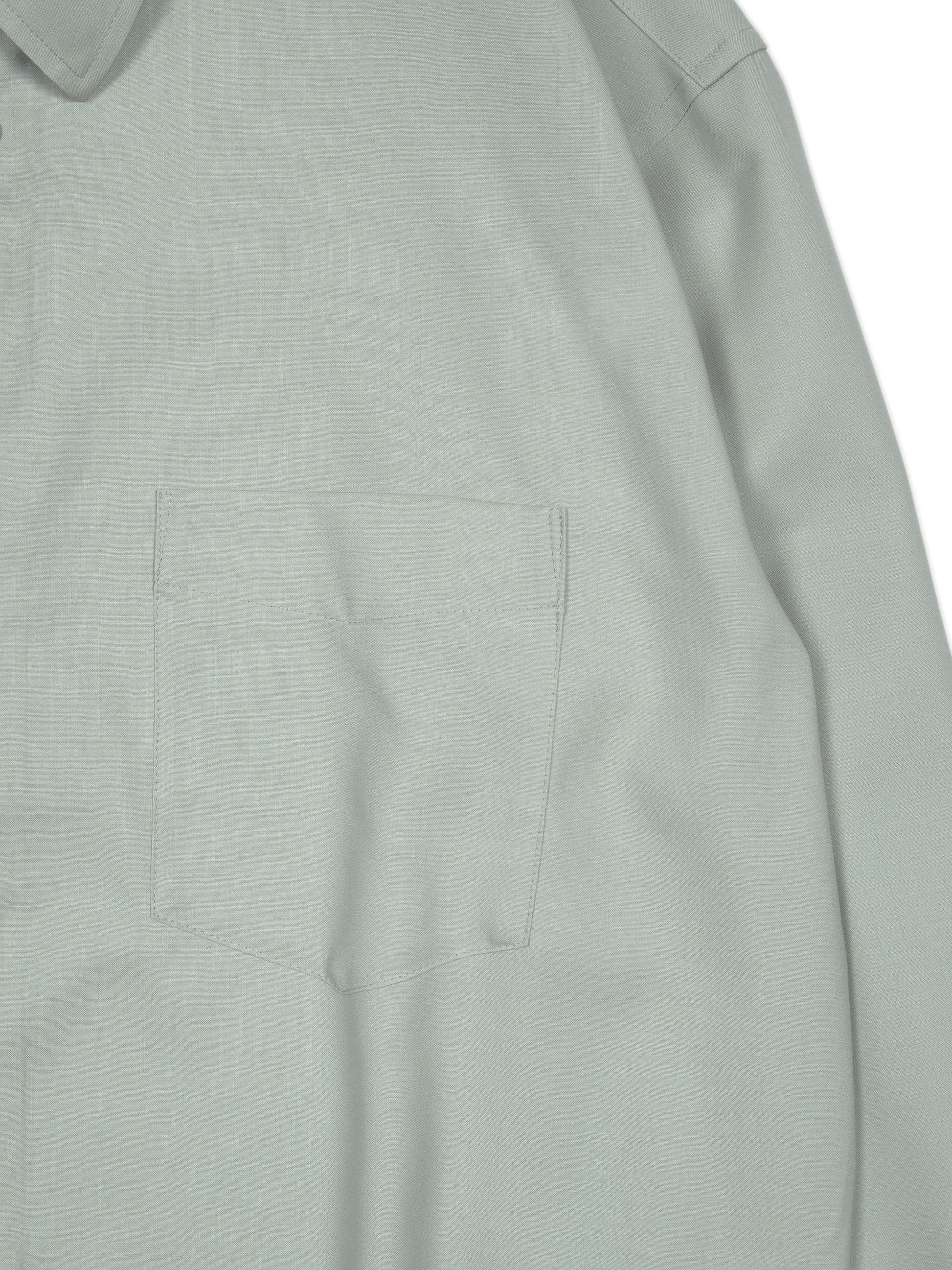 Super180's WORSTED WOOL SHIRTS|SAGE – Cornier Super180's WORSTED WOOL SHIRTS|SAGE – Cornier