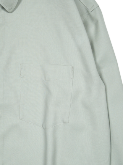 Super180's WORSTED WOOL SHIRTS｜SAGE