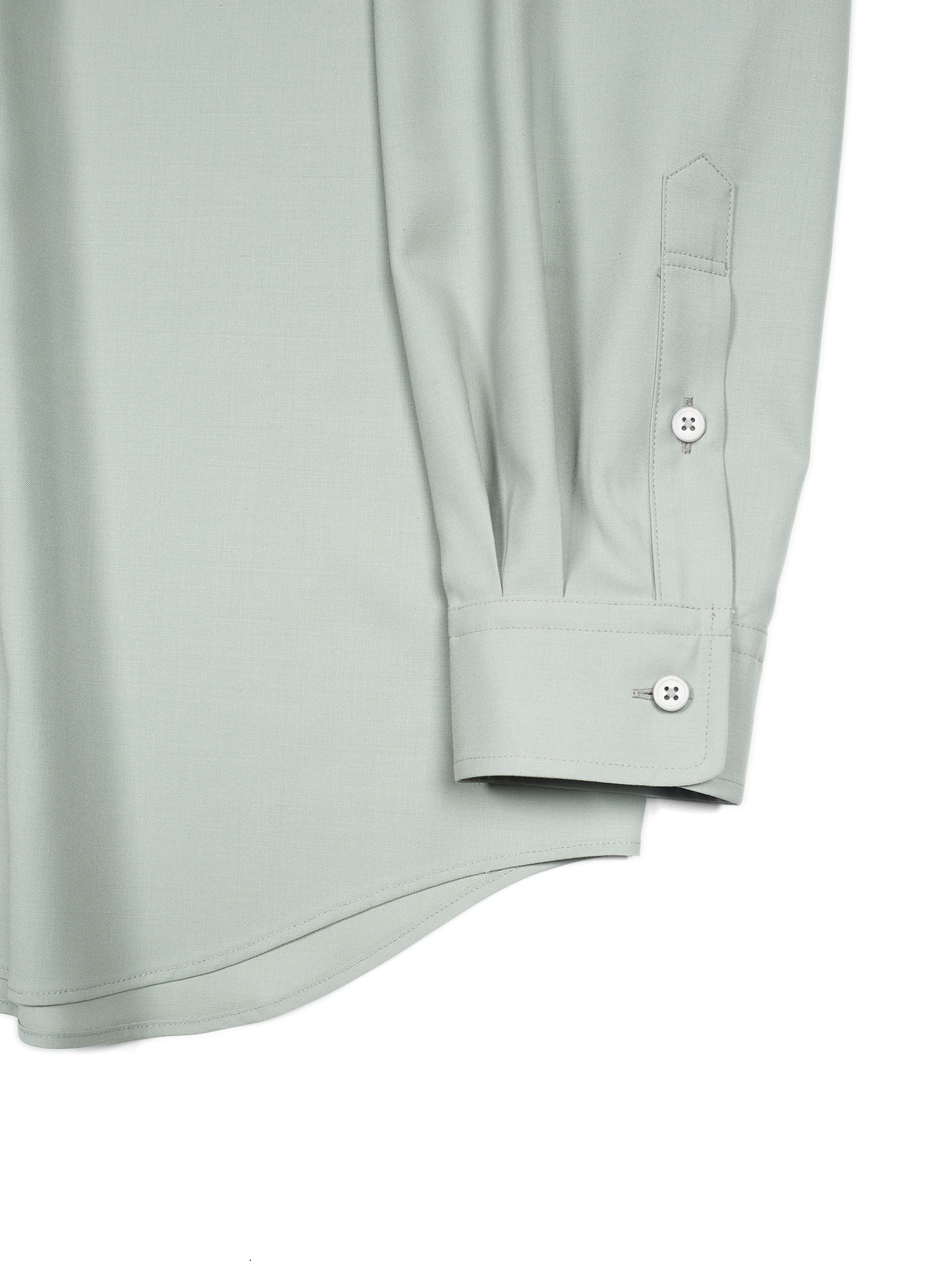 Super180's WORSTED WOOL SHIRTS｜SAGE