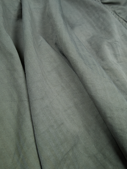 GARMENT DYED FINX COTTON JUNGLE FATIGUE JKT｜FOG KHAKI