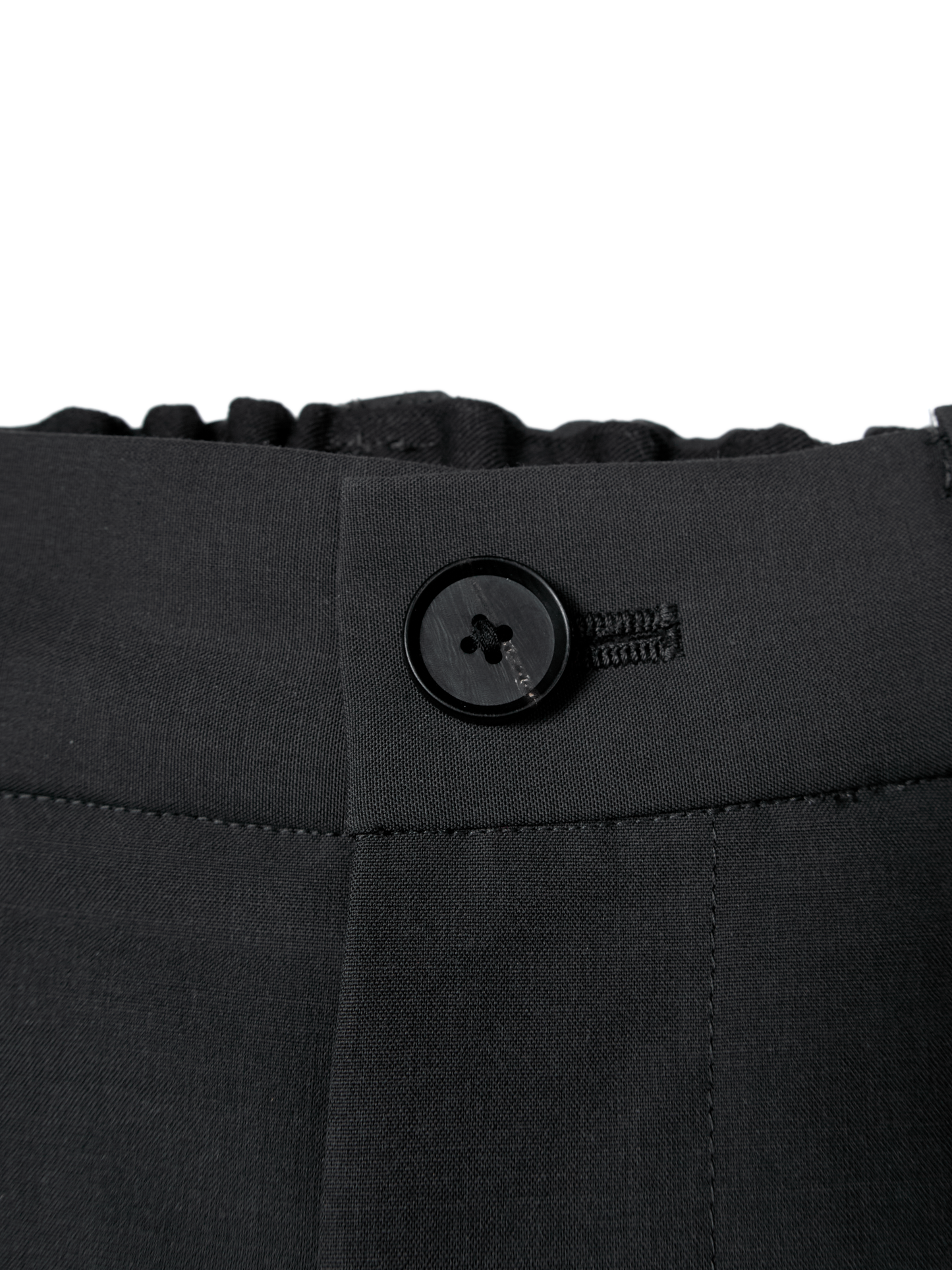 Super130's WORSTED WOOL TROPICAL 2-TUCK EASY PANTS|CHARCOAL – Cornier Super130's WORSTED WOOL TROPICAL 2-TUCK EASY PANTS|CHARCOAL – Cornier