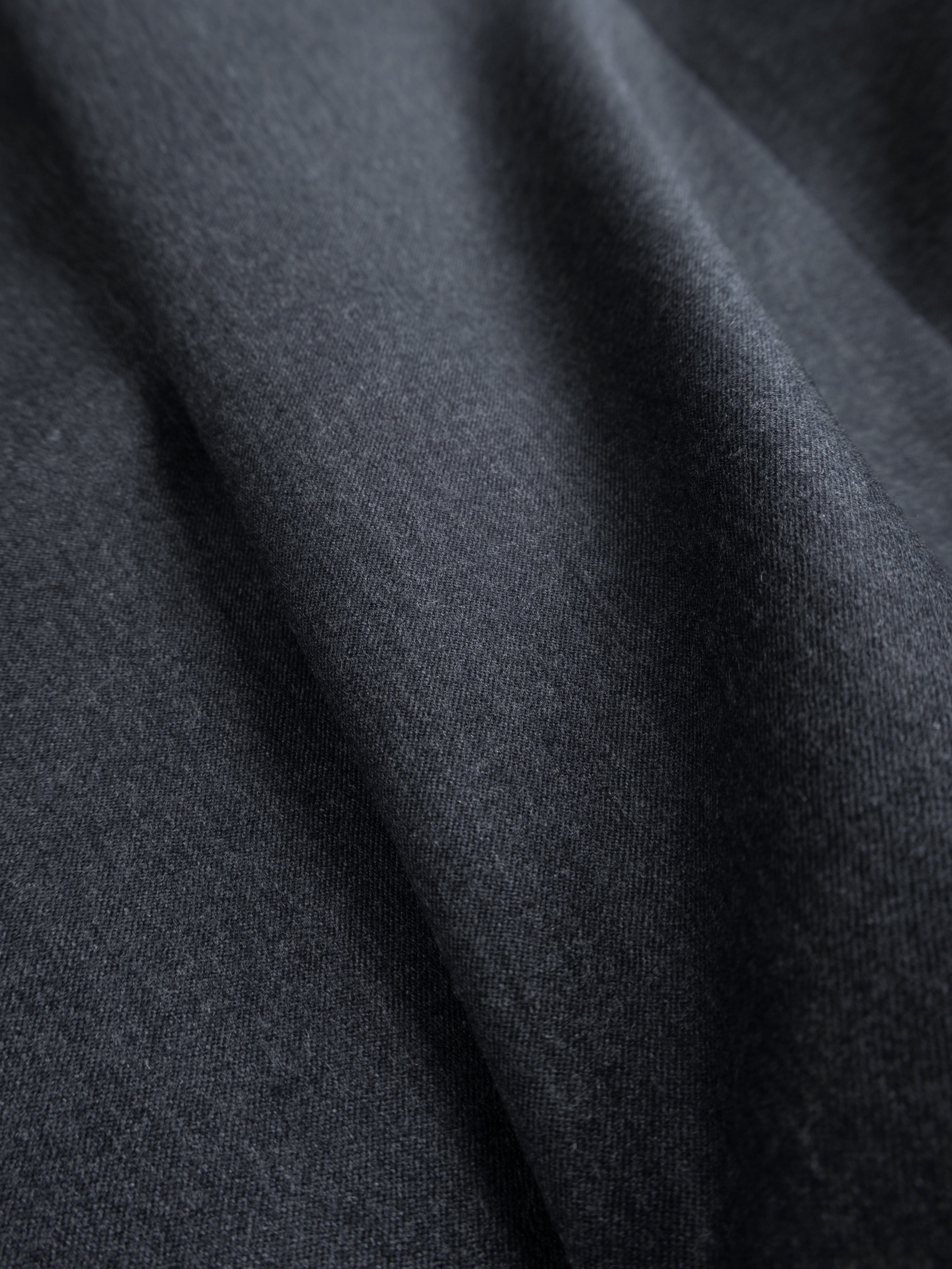 Super130's WORSTED WOOL LIGHT MILLED TAILORED JACKET｜TOP GRAY