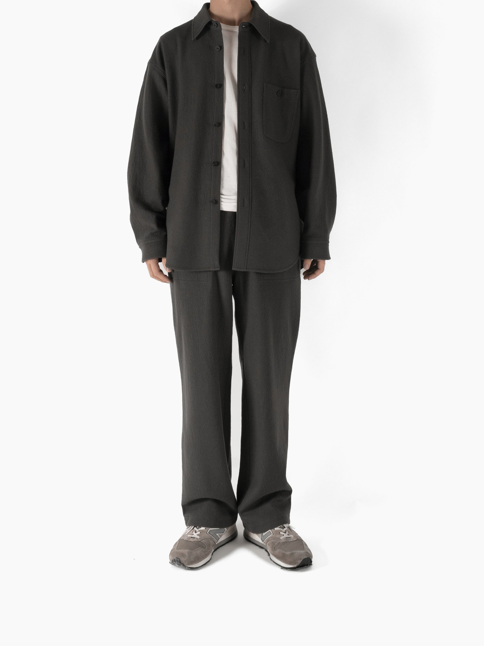 Model 176cm/62kg size M color GRAY着用