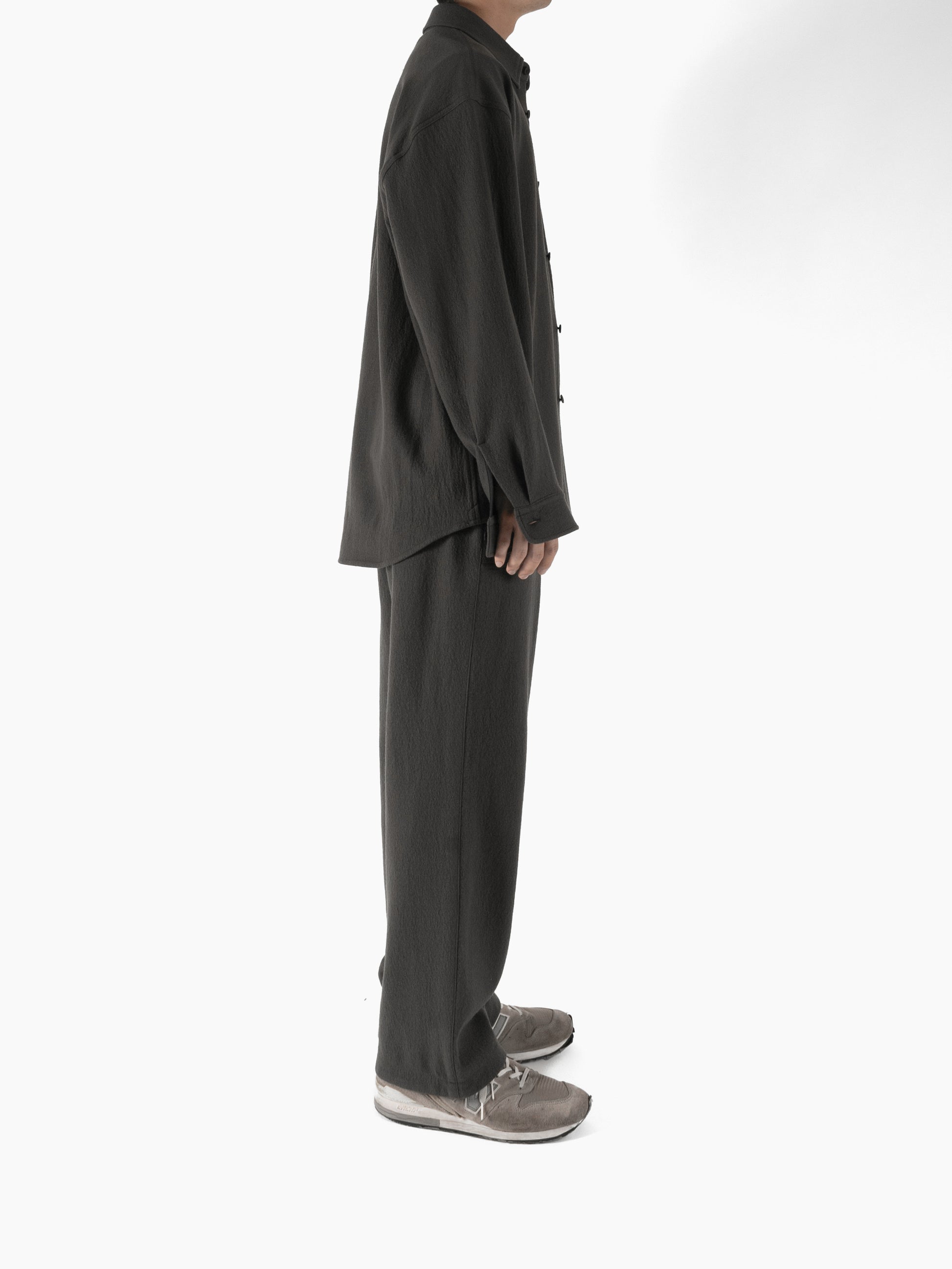 Model 176cm/62kg size M color GRAY着用