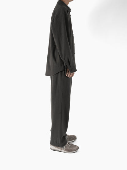 Model 176cm/62kg size M color GRAY着用