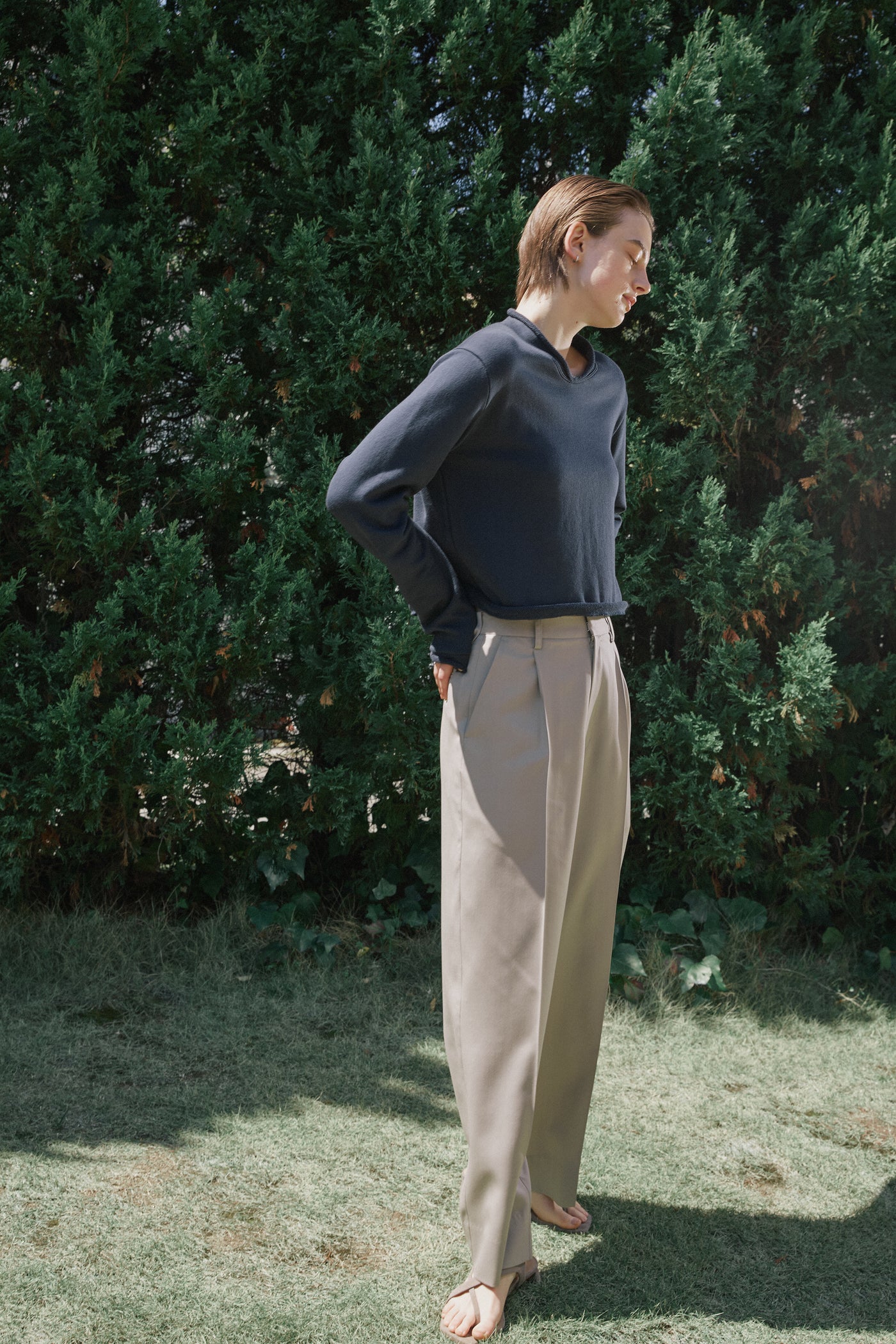 Model 173cm M size 着用