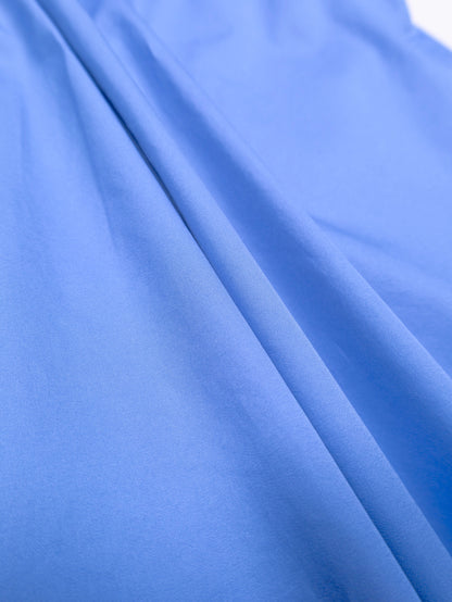 FINX COTTON TWILL REGULAR SHIRTS｜SAXE BLUE