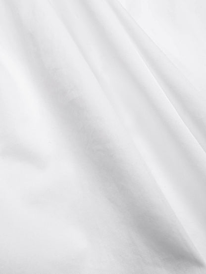 FINX COTTON TWILL REGULAR SHIRTS｜WHITE