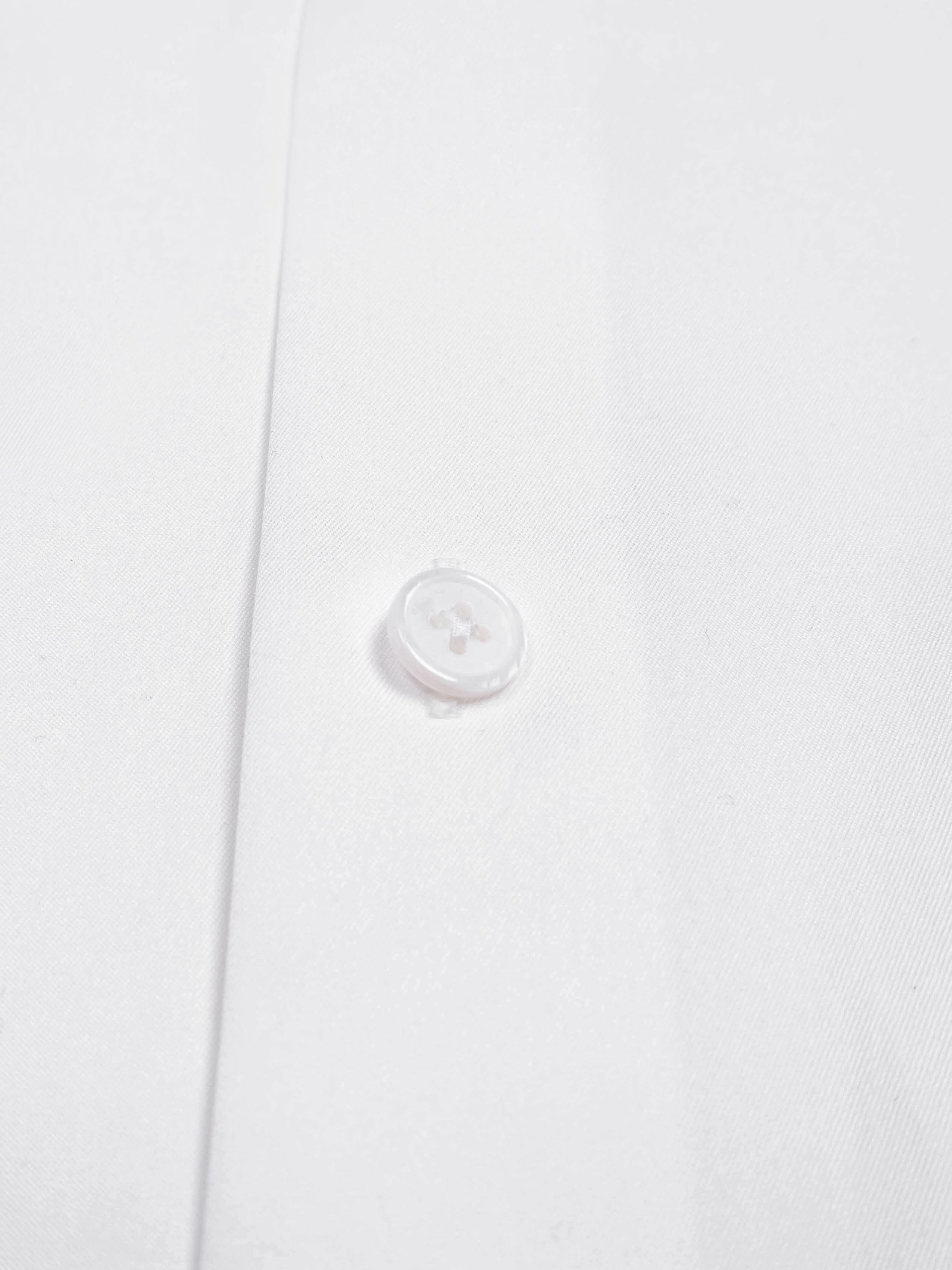 FINX COTTON TWILL REGULAR SHIRTS｜WHITE – Cornier