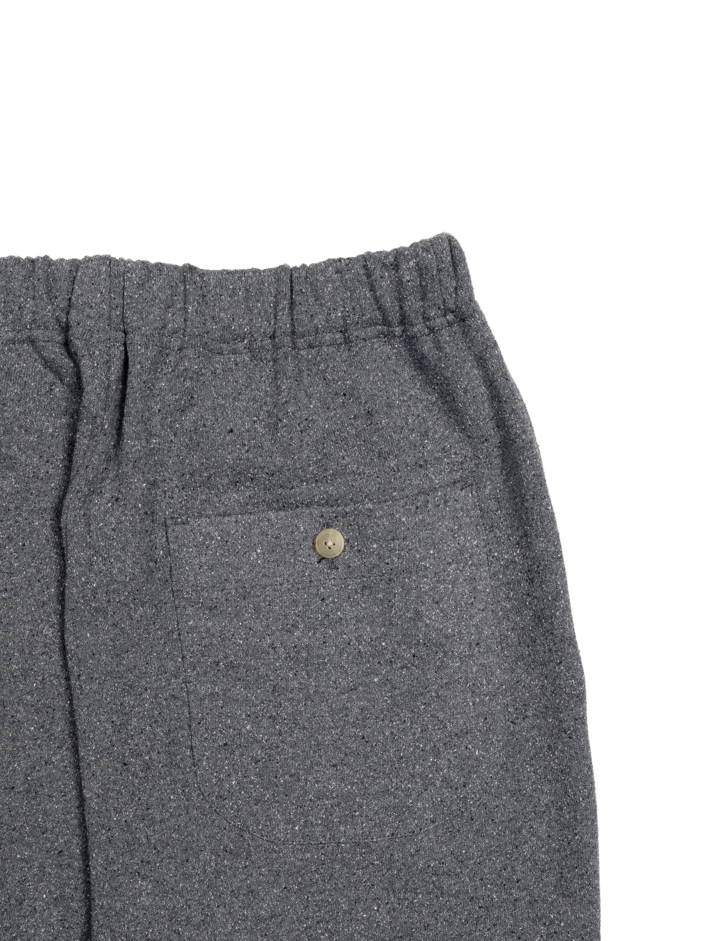 SILK/COTTON LOOPBACK FLEECE PANTS｜TOP GRAY – Cornier