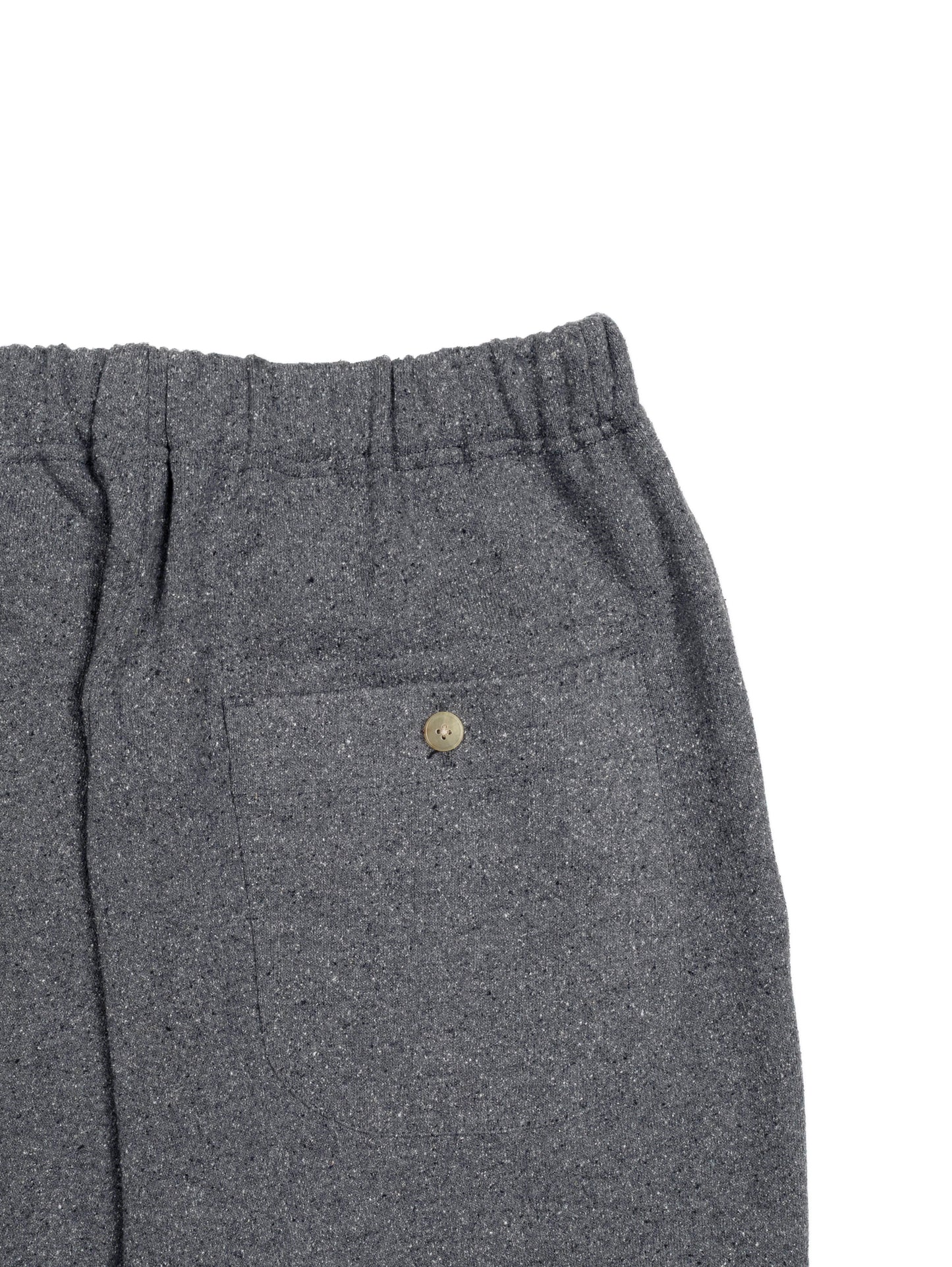 SILK/COTTON LOOPBACK FLEECE PANTS｜TOP GRAY