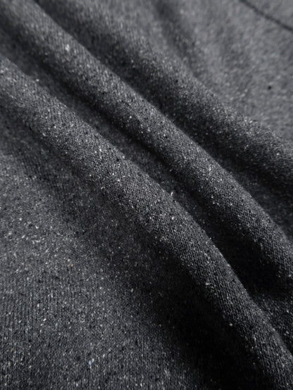 SILK/COTTON LOOPBACK FLEECE PANTS｜TOP GRAY