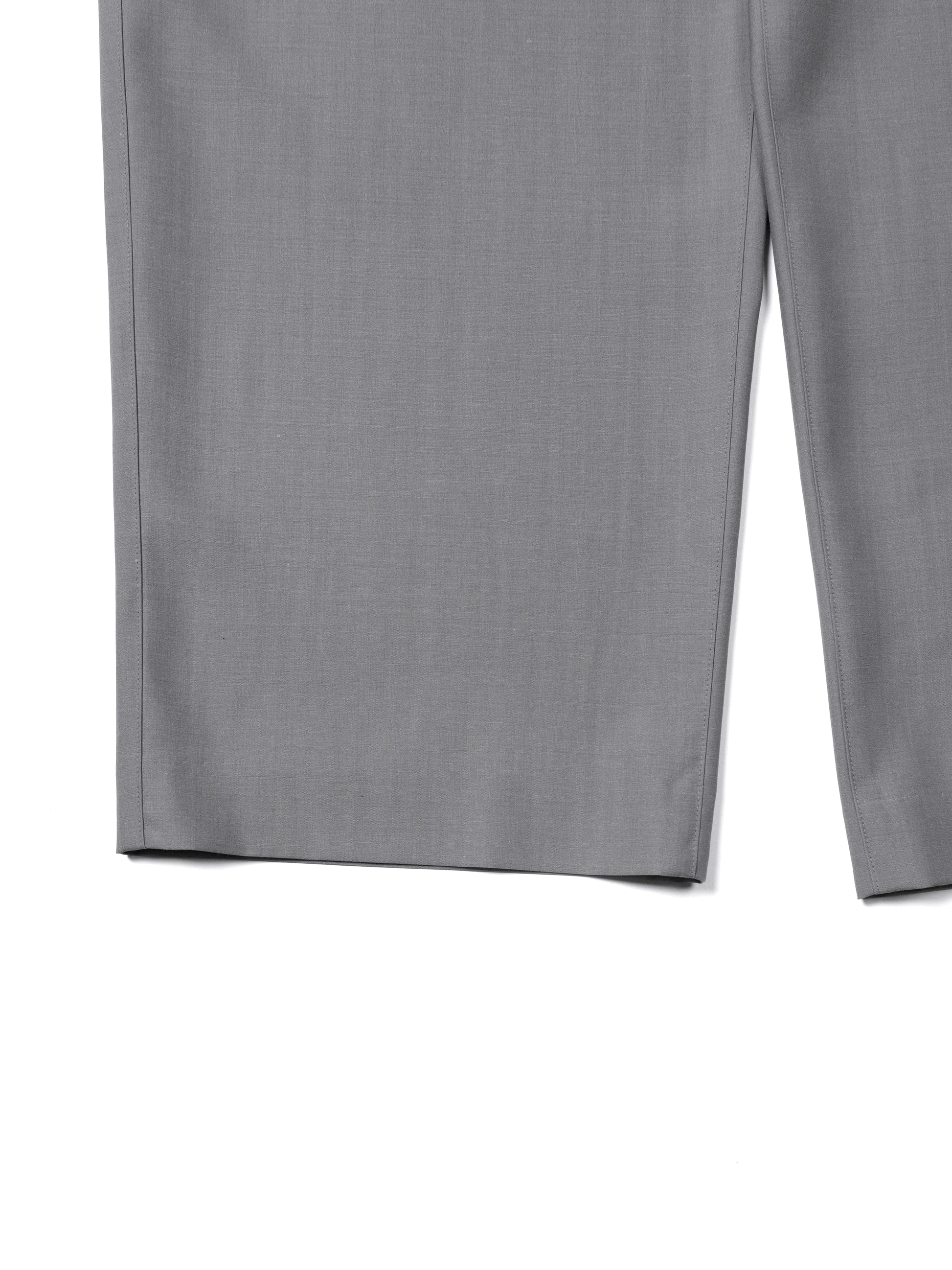 Super130's WORSTED WOOL TROPICAL EASY PANTS|LIGHT GRAY – Cornier Super130's WORSTED WOOL TROPICAL EASY PANTS|LIGHT GRAY – Cornier