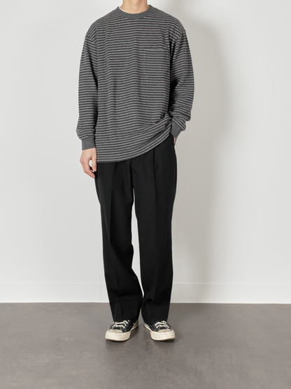 Model 176cm/62kg size M color GRAY着用