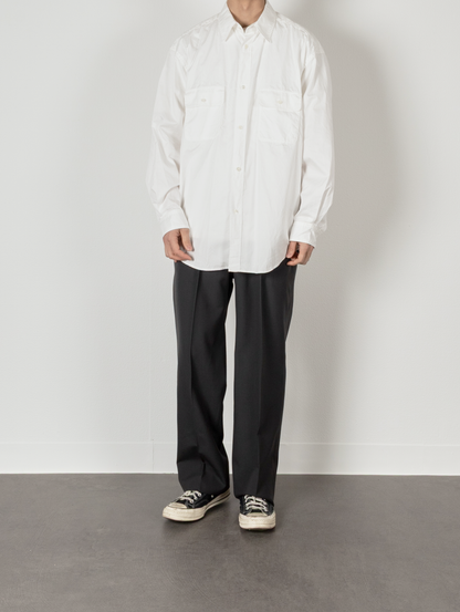 Model 176cm/62kg size L color WHITE着用