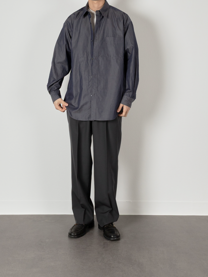 Model 176cm/62kg size L color NAVY着用