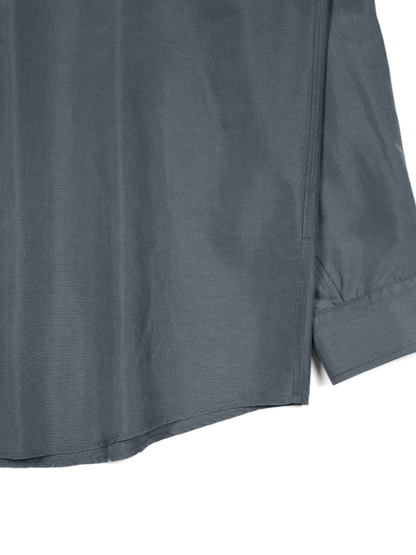 BRAZIL SILK SHIRTS｜SLATE BLUE
