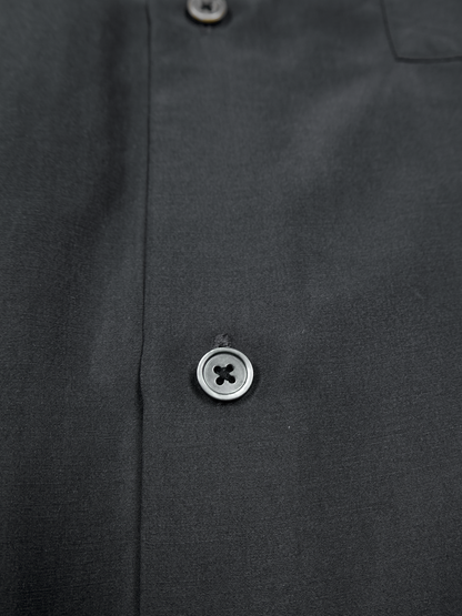 BRAZIL SILK SHIRTS｜FADED BLACK