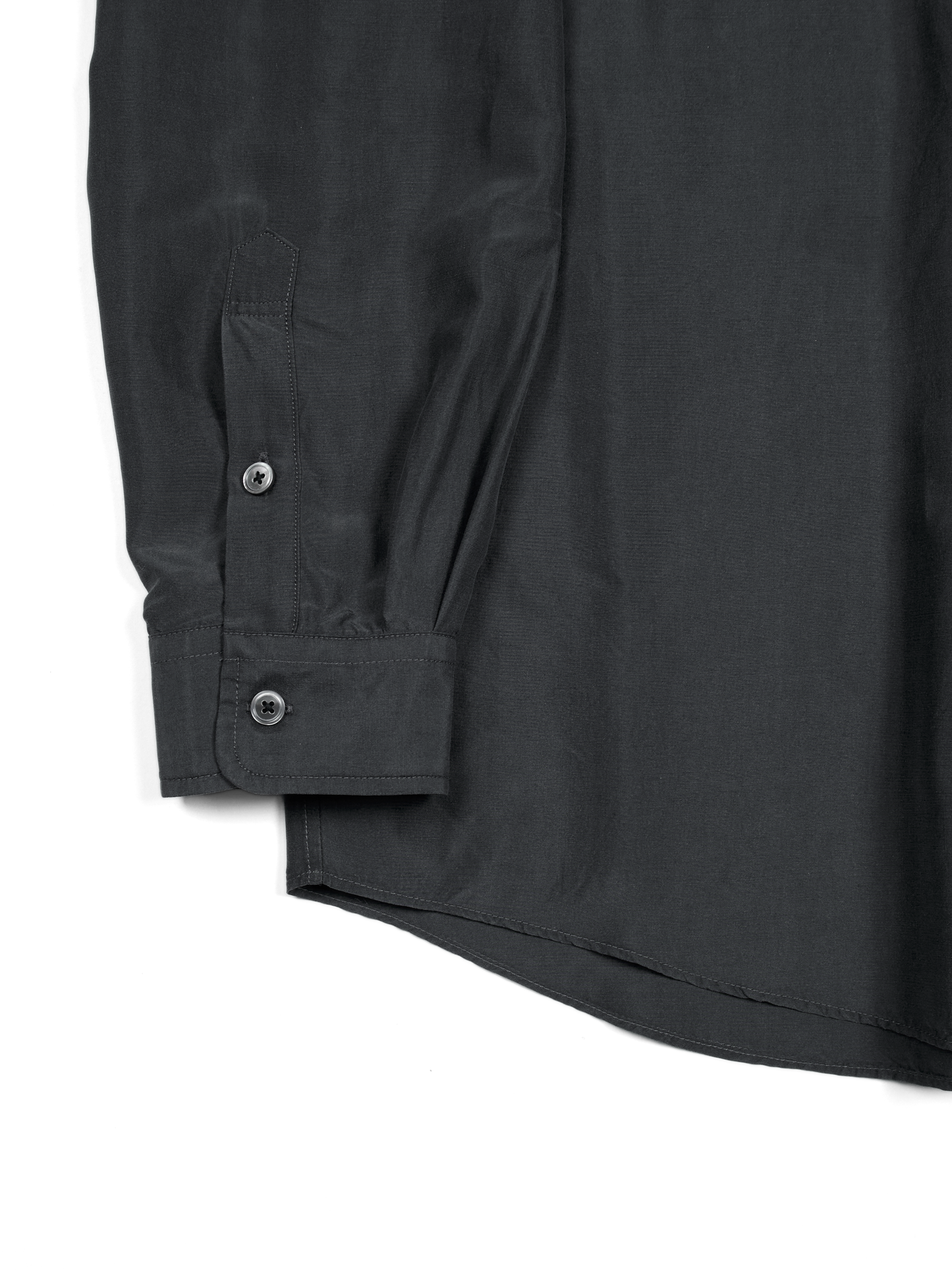 BRAZIL SILK SHIRTS｜FADED BLACK