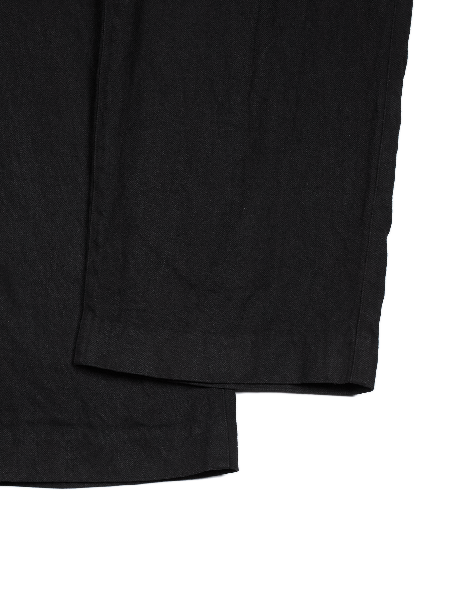 DOROZOME LINEN TWILL EASY PANTS｜INDIGO MUD