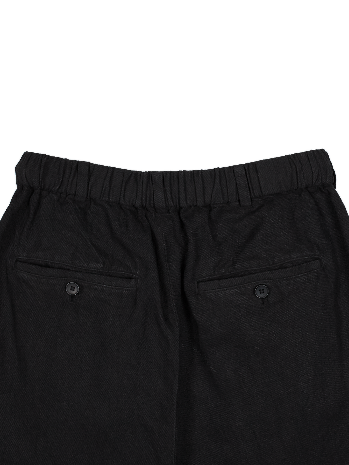 DOROZOME LINEN TWILL EASY PANTS｜INDIGO MUD